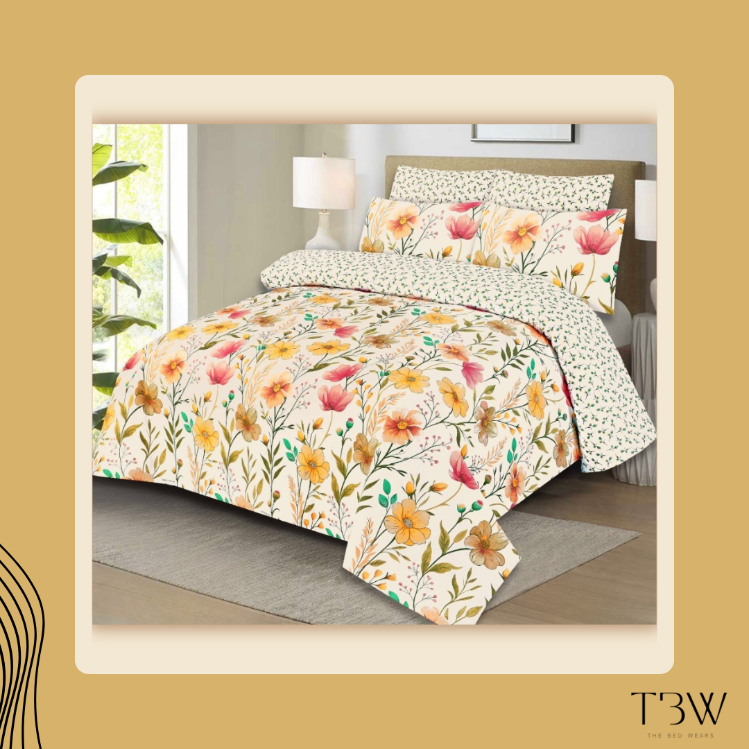Floral Bedsheet